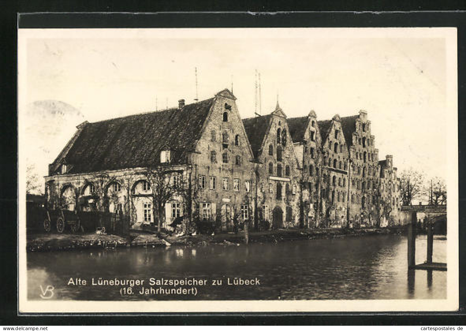 AK Lübeck, Alte Lüneburger Salzspeicher  - Luebeck