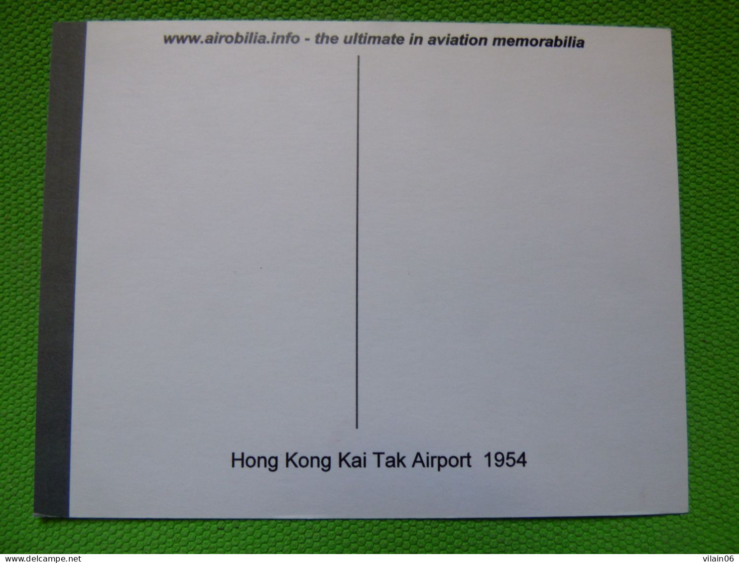 HONG KONG KAI TAK   /    AEROPORT / AIRPORT / FLUGHAFEN - Aérodromes