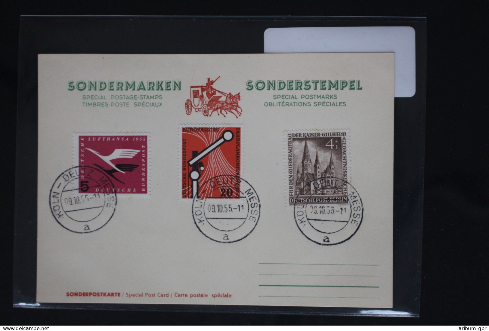 Berlin 106 Gestempelt Sonderpostkarte #BC508 - Altri & Non Classificati