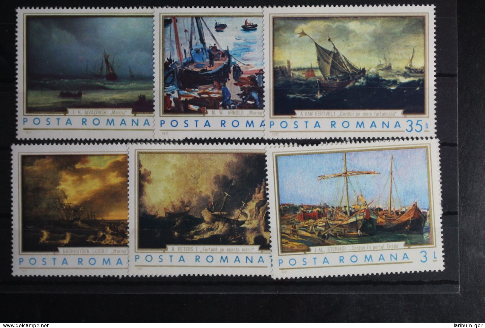 Rumänien 2971-2976 Postfrisch Schifffahrt #FU599 - Autres & Non Classés