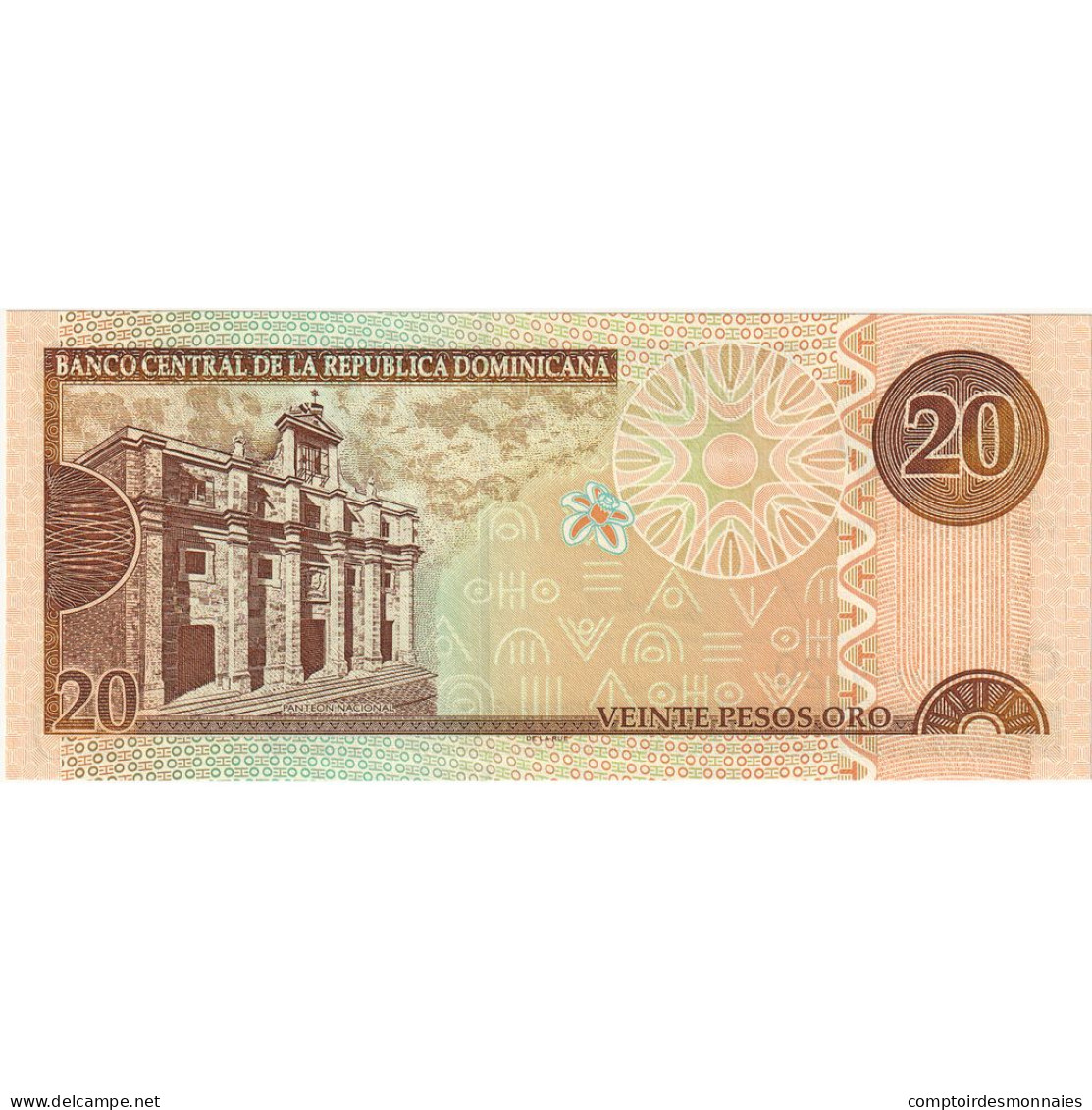 République Dominicaine, 20 Pesos Oro, 2002, KM:169b, NEUF - República Dominicana