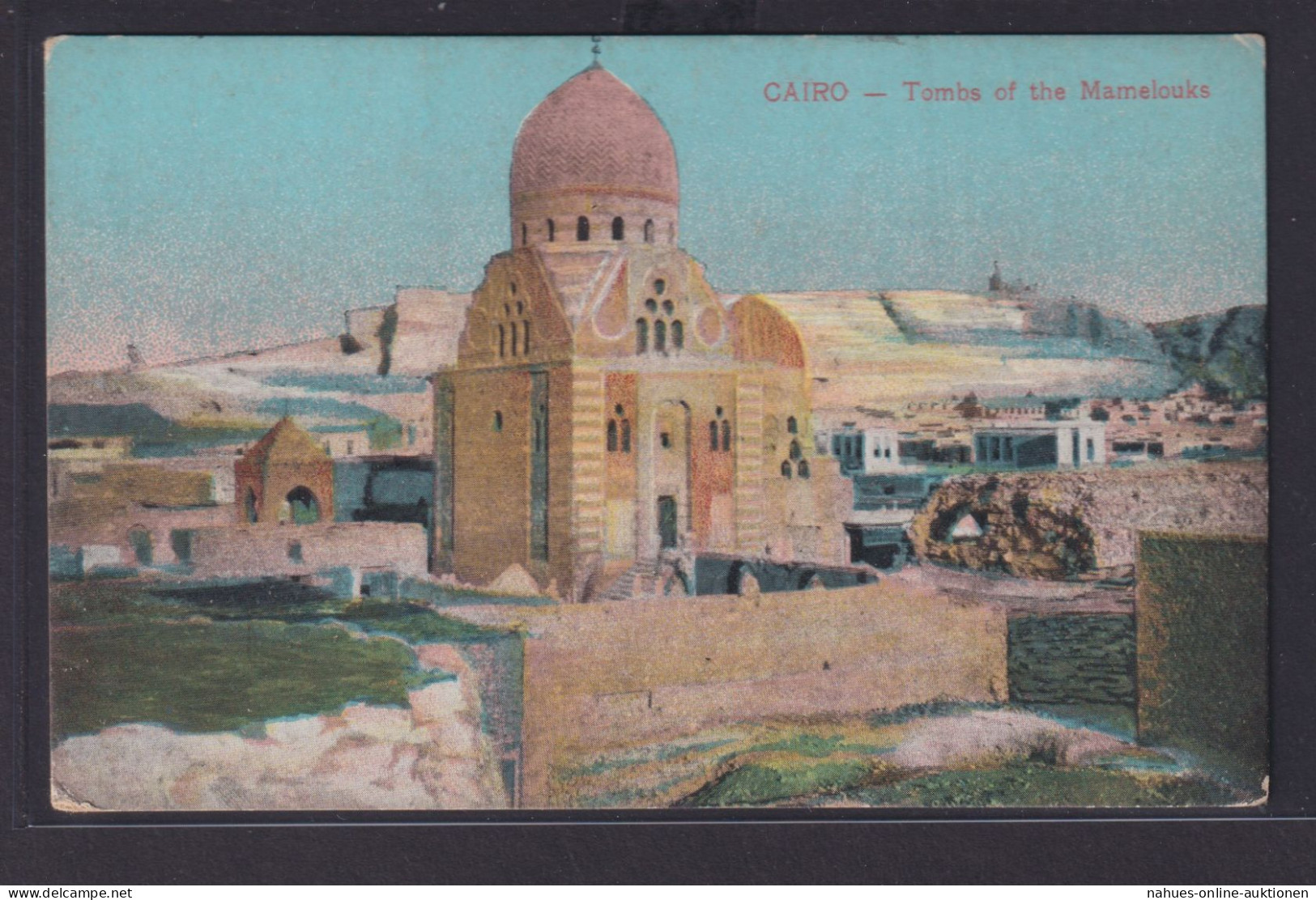 Ansichtskarte Künstlerkarte Cairo Gräber Der Mamluken Agypten - Zonder Classificatie