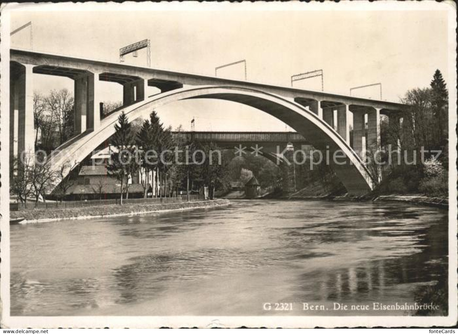 11624955 Bern BE Neue Eisenbahnbruecke Bern - Autres & Non Classés