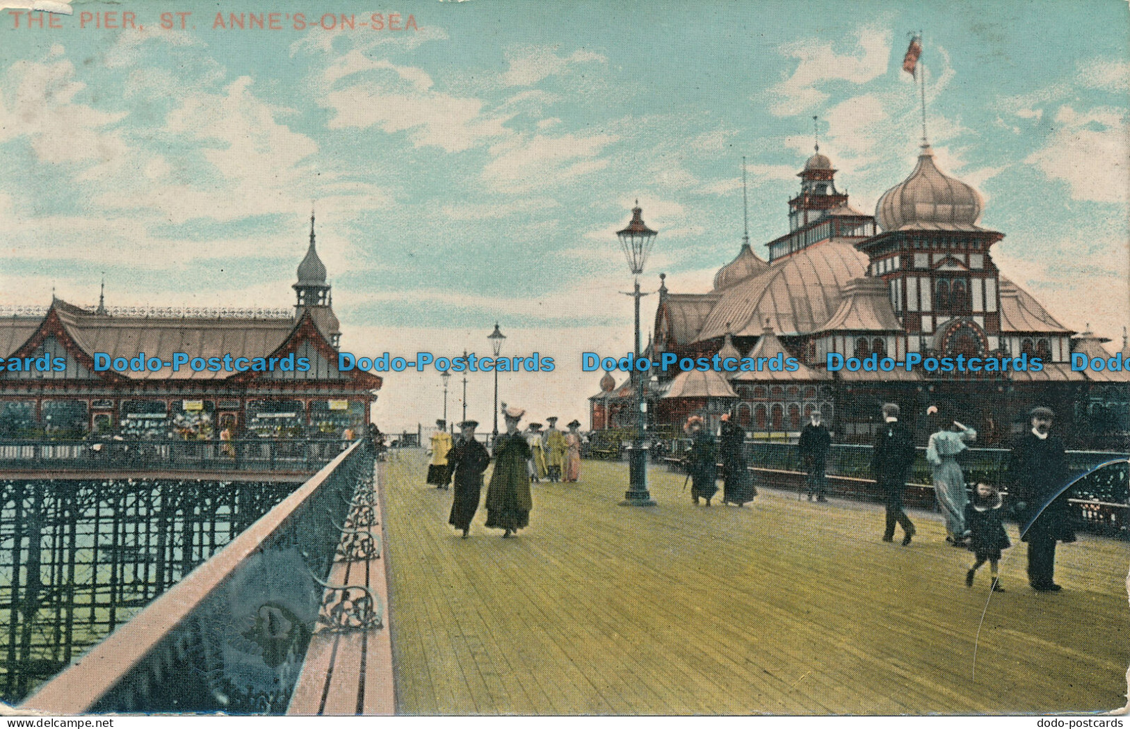 R067059 The Pier. St. Annes On Sea. E. S. London. 1913 - Autres & Non Classés