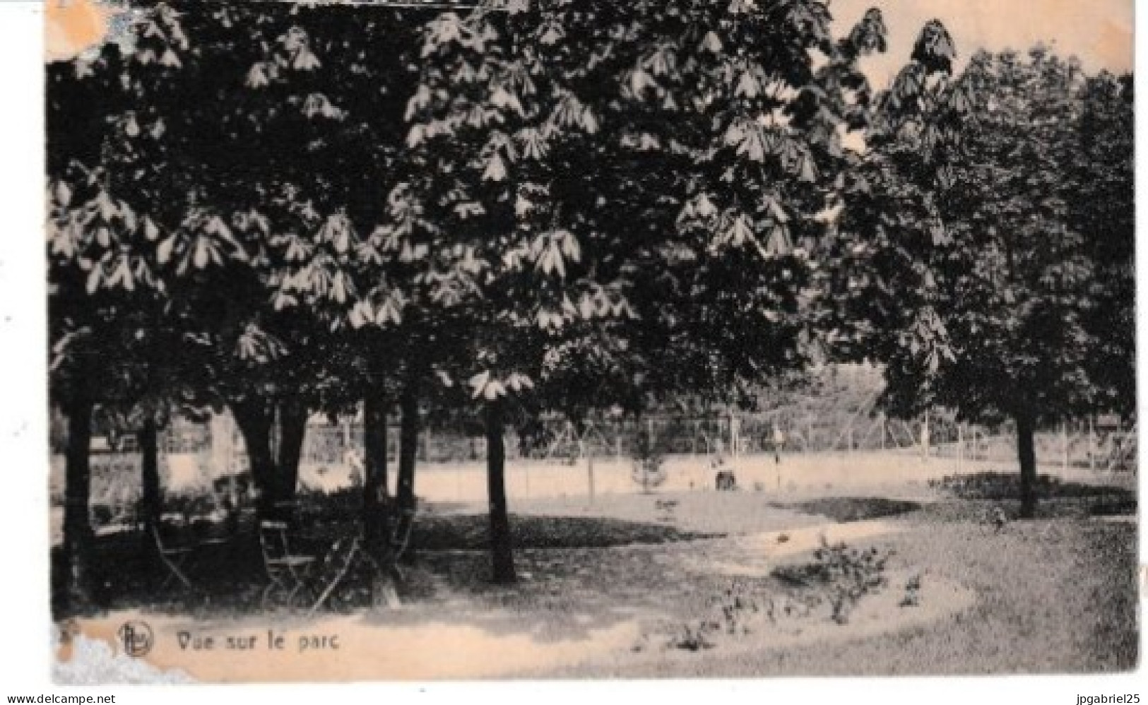 LAP Bonsecours Institut Hydrotherapie Et Dietetique Du Dr Voet Vue Sur Le Parc - Andere & Zonder Classificatie