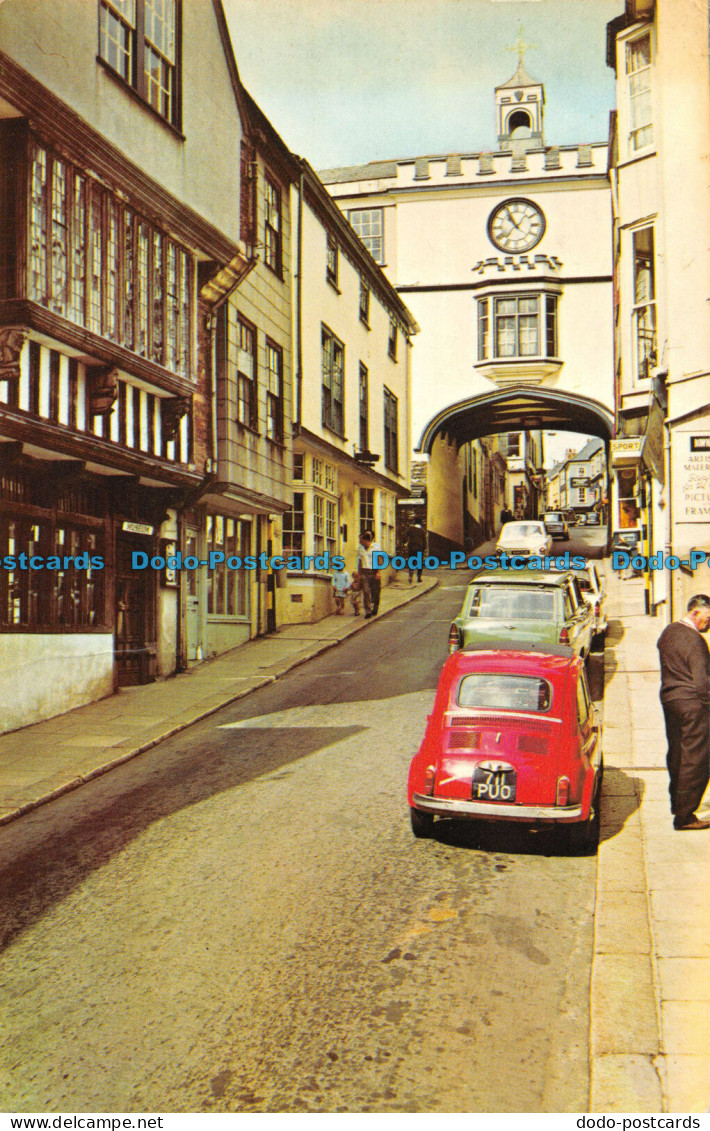 R067682 The East Gate. Totnes. 1968 - World