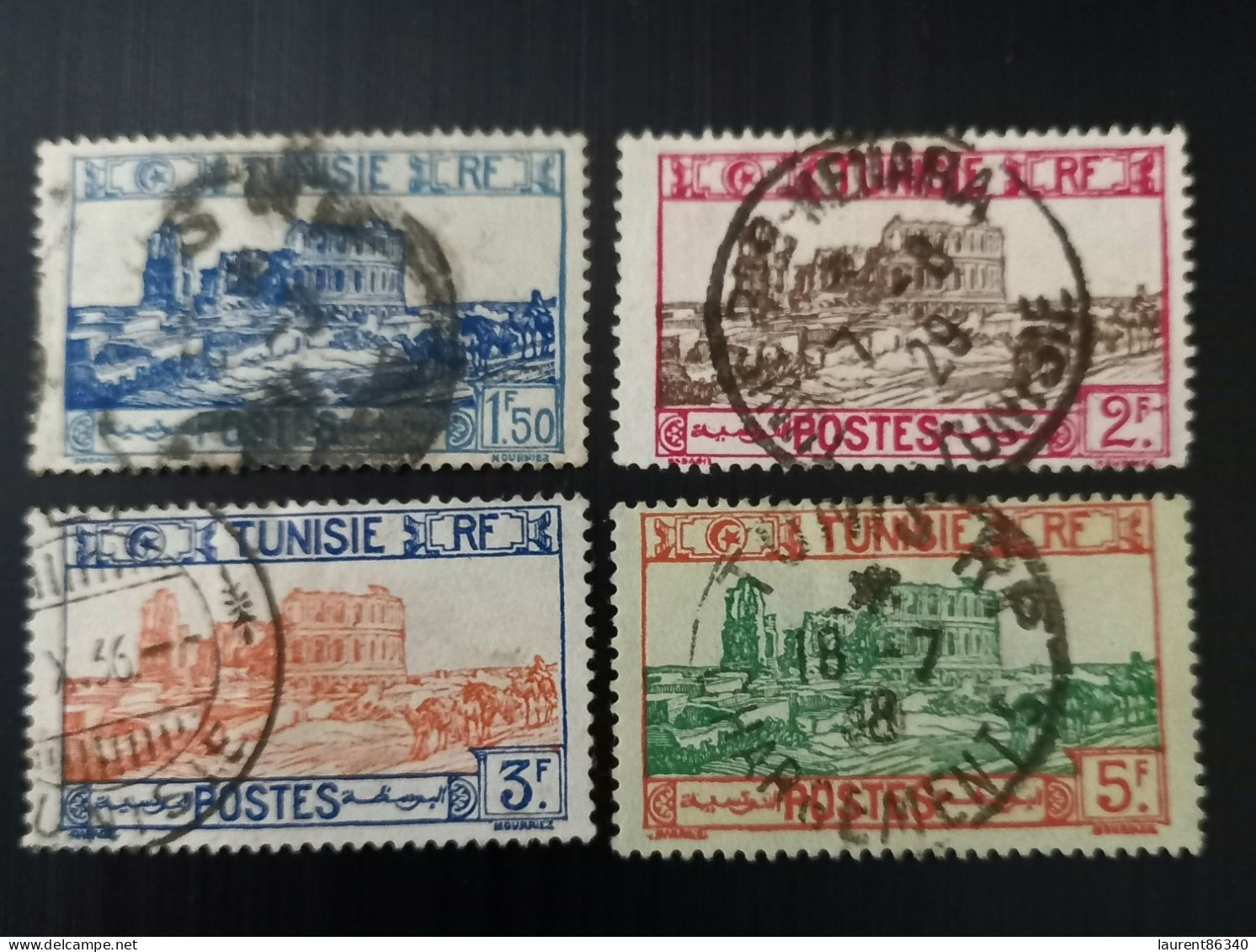 Tunisie 1928 Land And People Amphithéâtre D'El Djem - Used Stamps