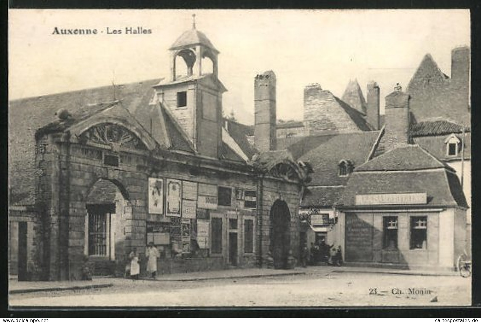 CPA Auxonne, Les Halles  - Auxonne