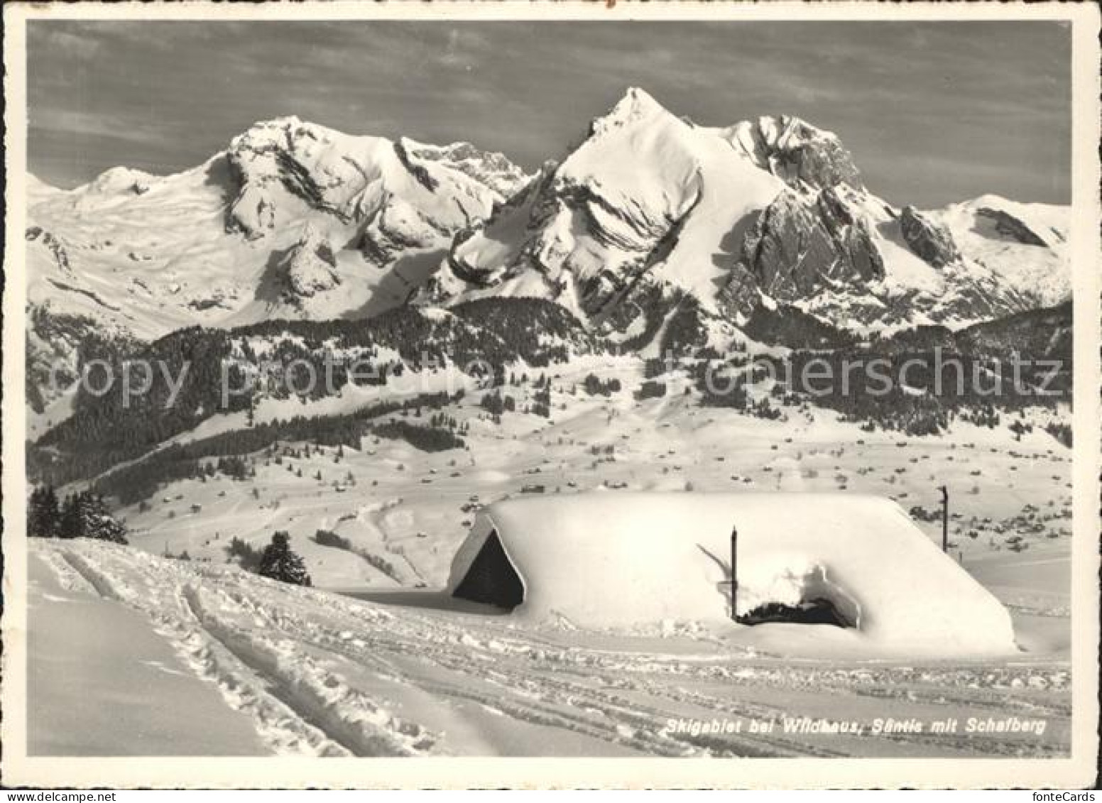 11624111 Wildhaus SG Skigebiet Schafberg Wildhaus - Otros & Sin Clasificación