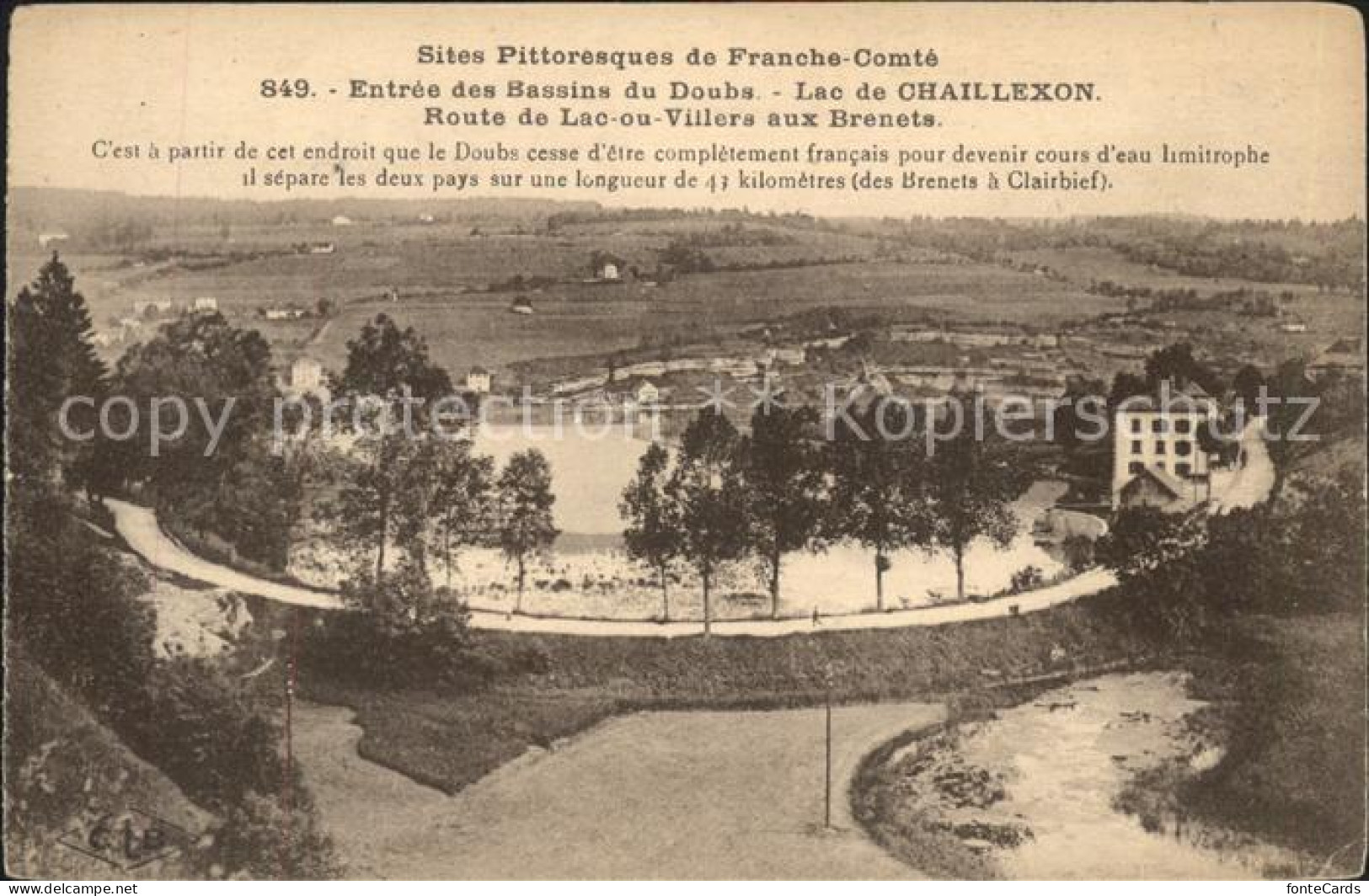11623342 Les Brenets Lac De Chaillexon Bassins Du Doubs Les Brenets - Autres & Non Classés