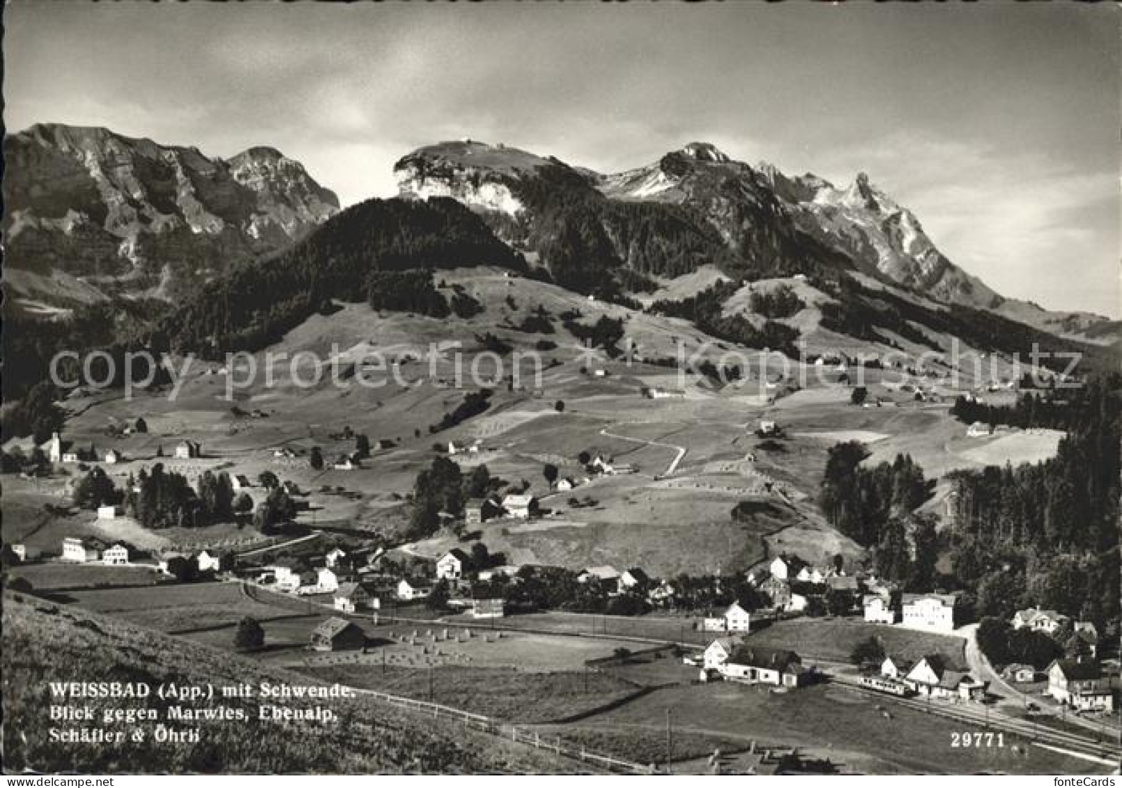 11623221 Weissbad Schwende Mariweis Ebenalp Weissbad - Autres & Non Classés