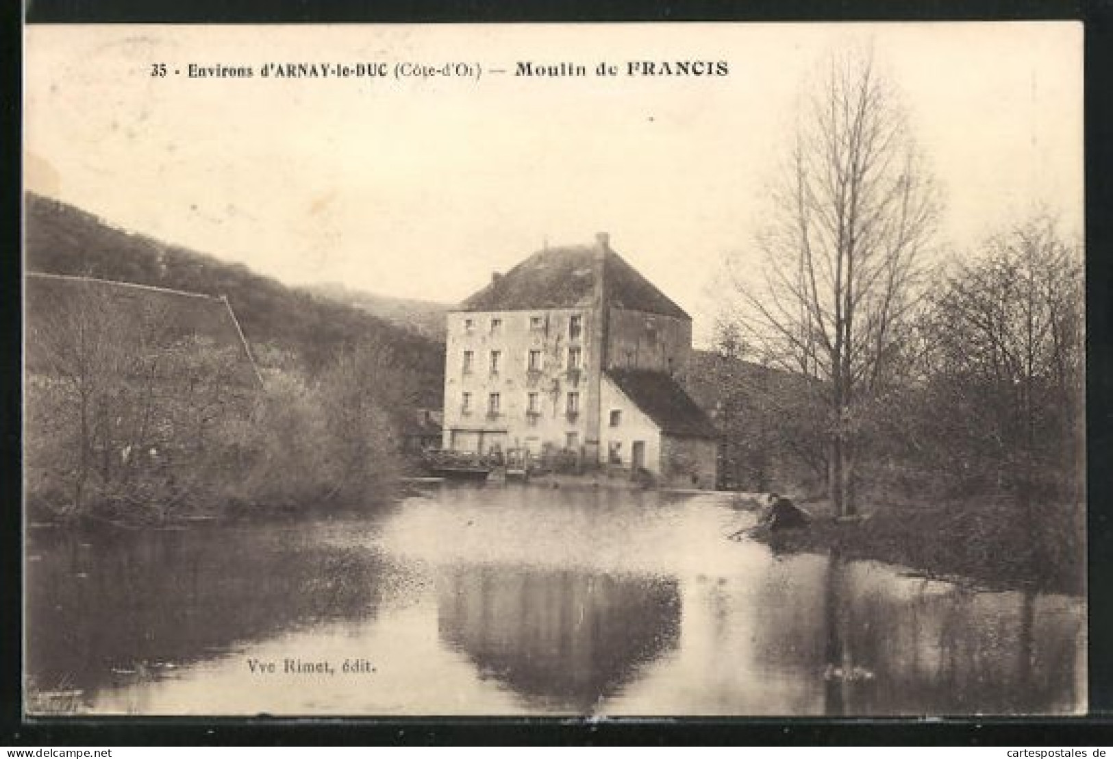 CPA Arnay-le-Duc, Moulin De Francis  - Arnay Le Duc