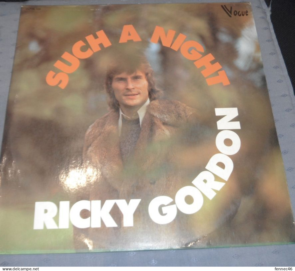 * Vinyle 33t - Ricky Gordon - Such A Night - Rock