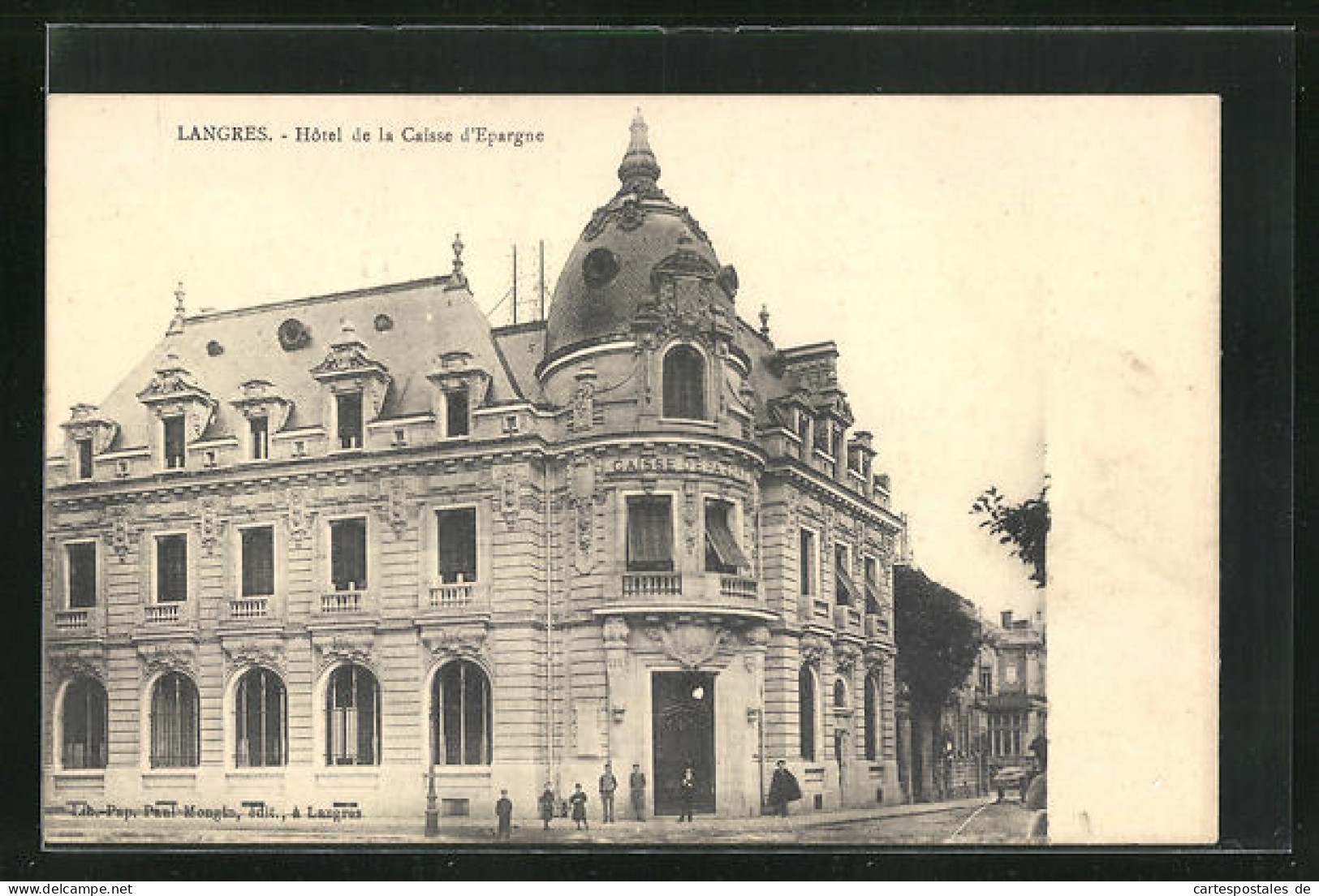 CPA Langres, Hotel De La Caisse D`Epargne  - Langres