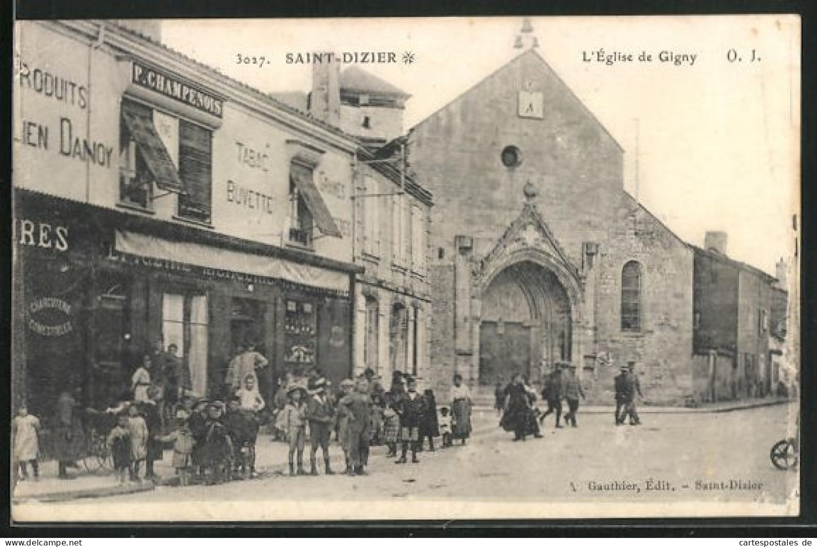 CPA Saint-Dizier, L`Église De Gigny  - Saint Dizier