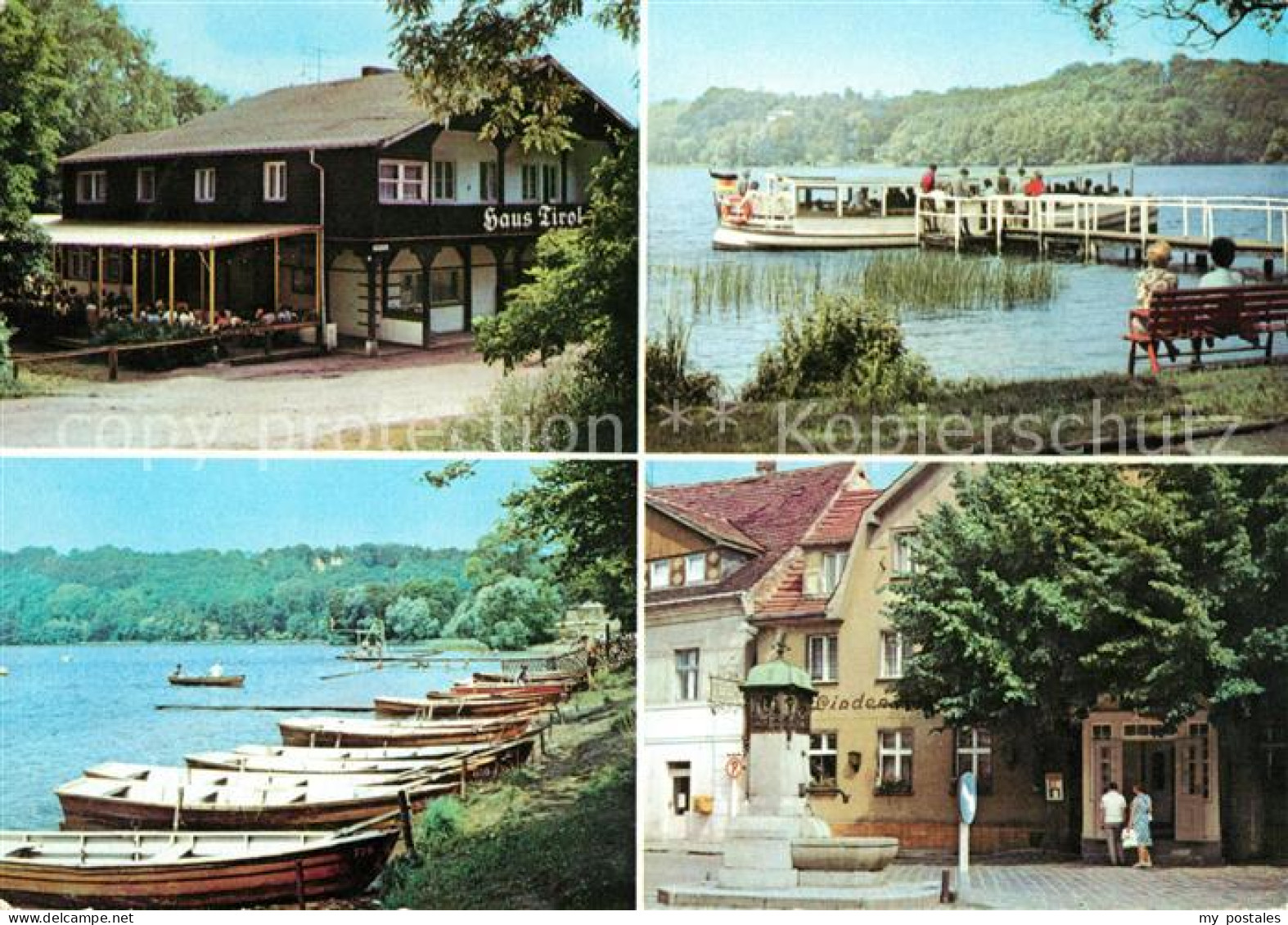 73061790 Buckow Maerkische Schweiz FDGB Milchbar Schermuetzelsee Bootsverleih Ma - Other & Unclassified