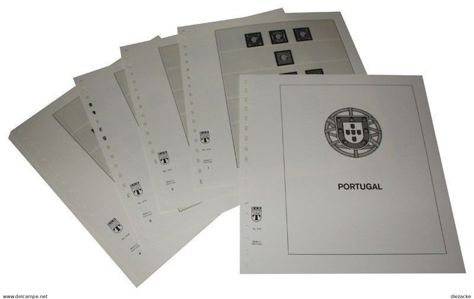 Lindner-T Portugal 1978-1983 Vordrucke 220-78 Neuware ( - Afgedrukte Pagina's