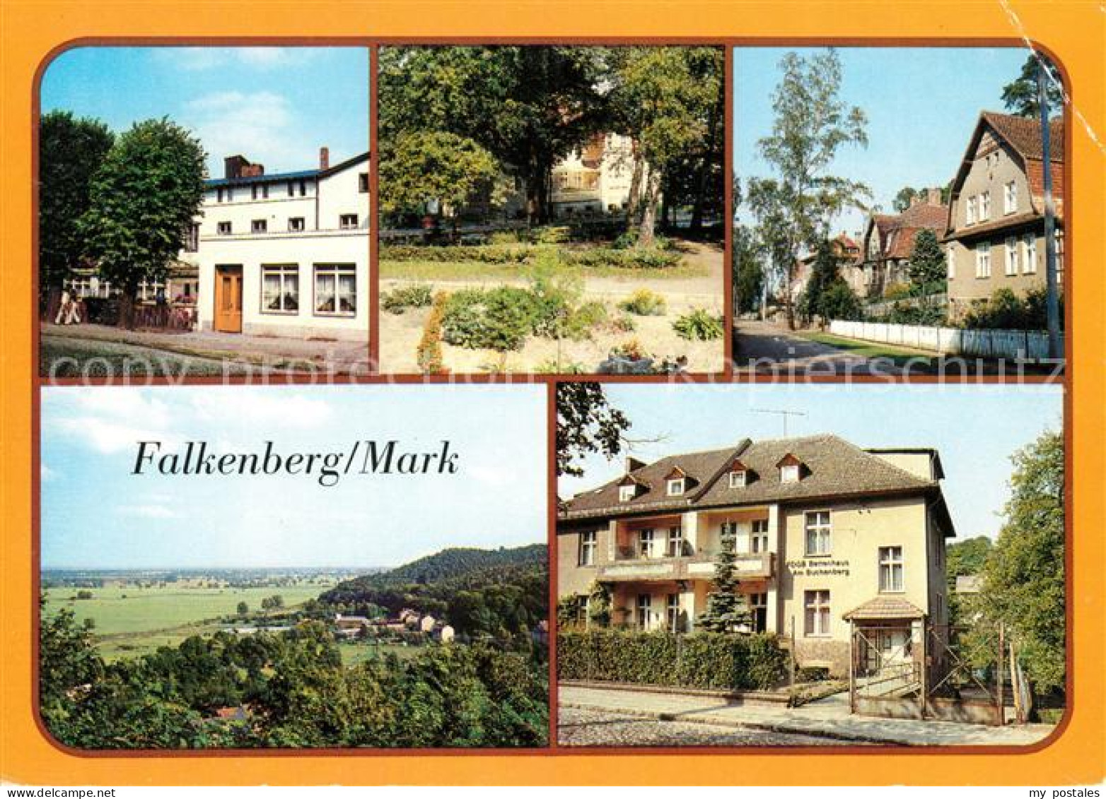 73061786 Falkenberg Mark FDGB Erholungsheim Theodor Fontane Platz Oderbruch Bett - Falkenberg (Mark)
