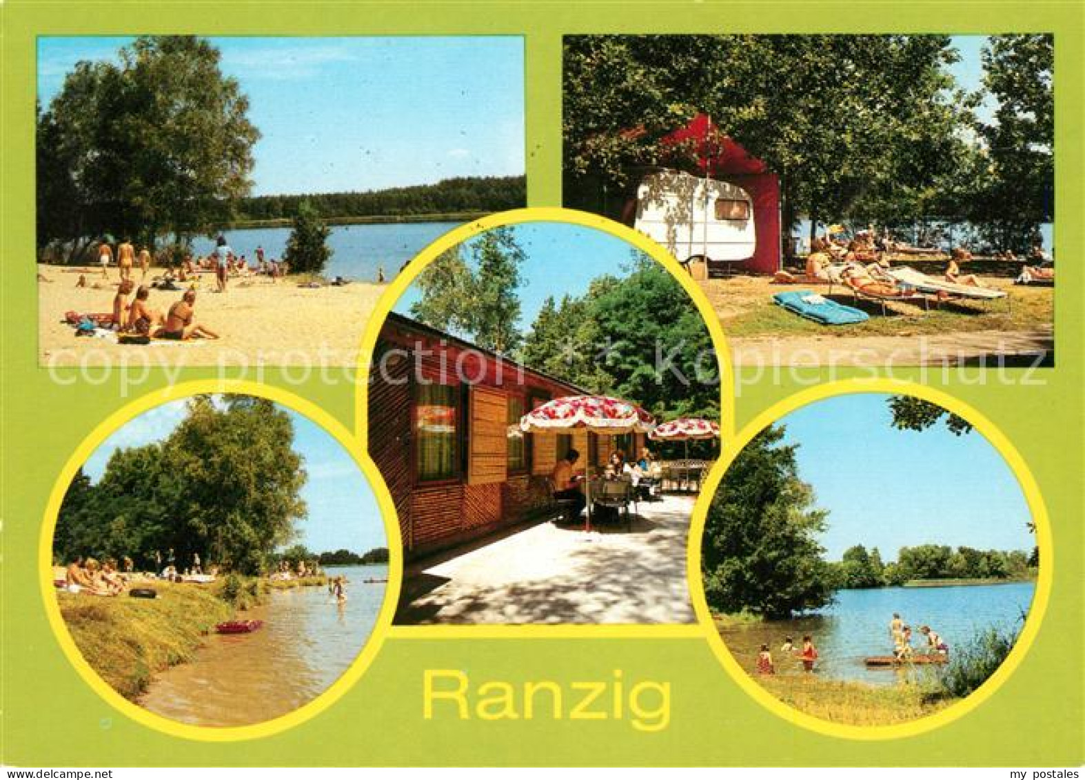 73061785 Ranzig Strand Am Tiefensee Ranziger See Konsum Gaststaette Tiefer See R - Tauche