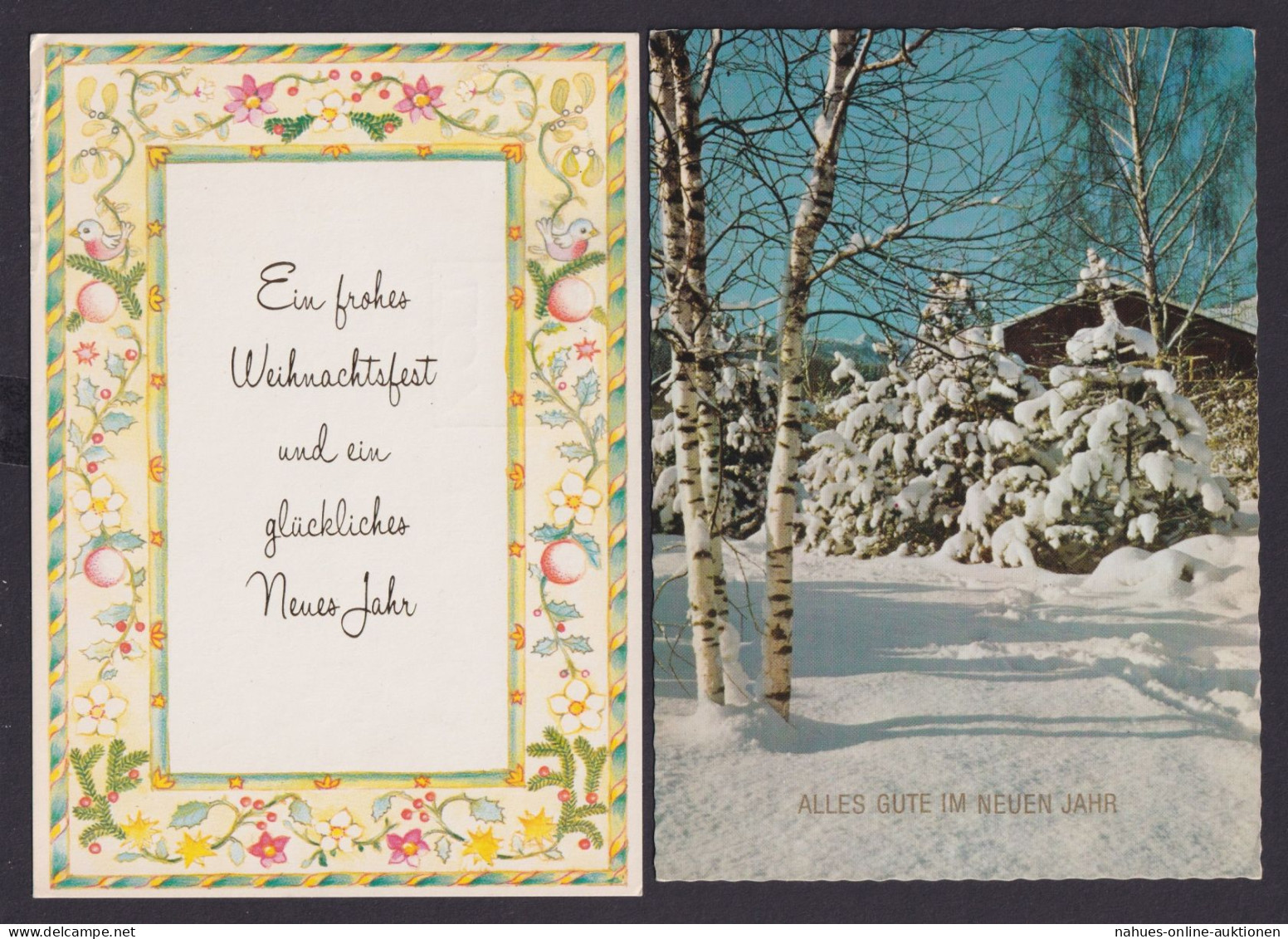 Ansichtskarte Weihnachten Grüße Sammlung 6 Karten Grußkarten - Autres & Non Classés