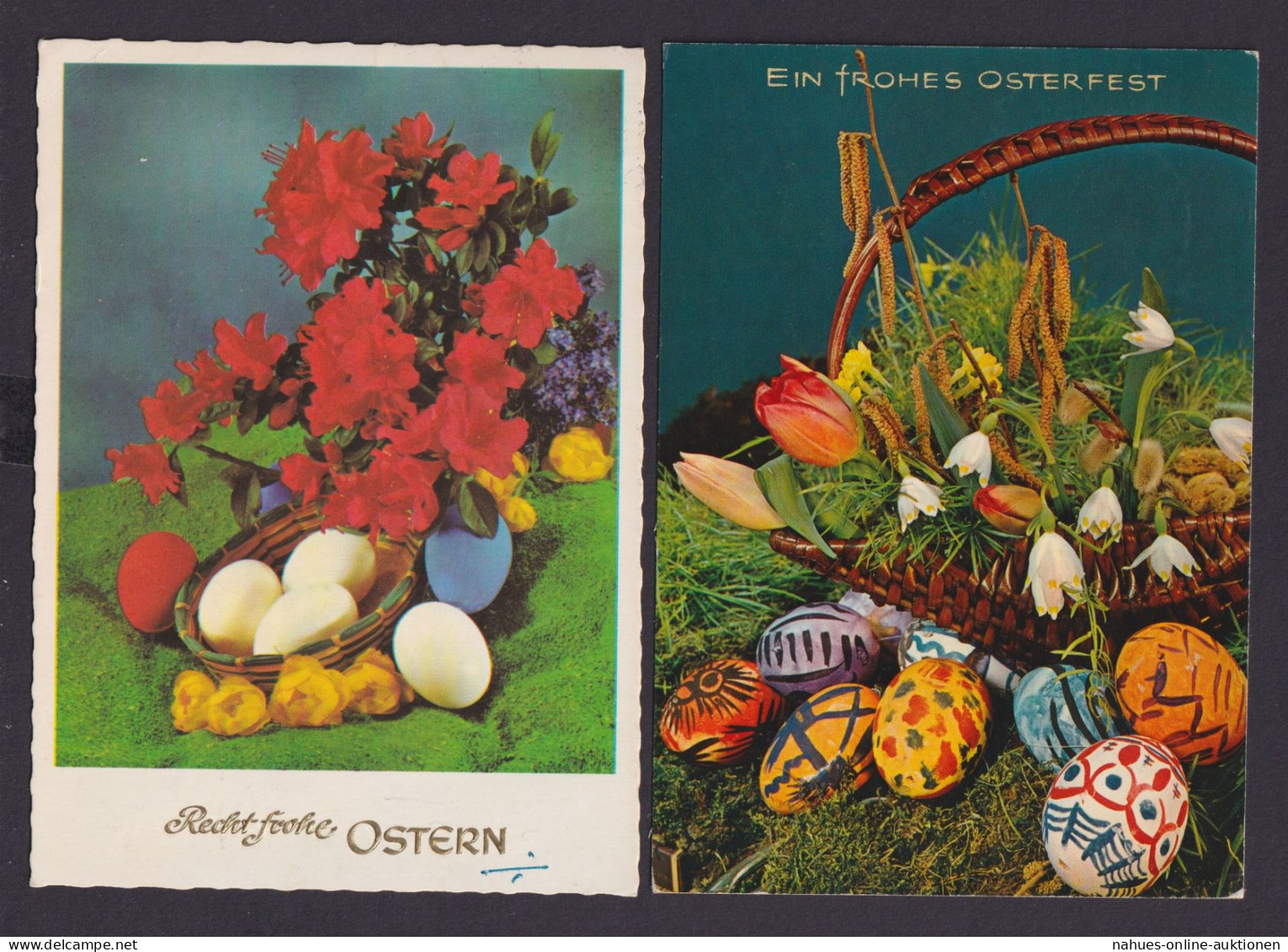 Ansichtskarte Ostern Grüße Sammlung 7 Karten Grußkarten - Easter