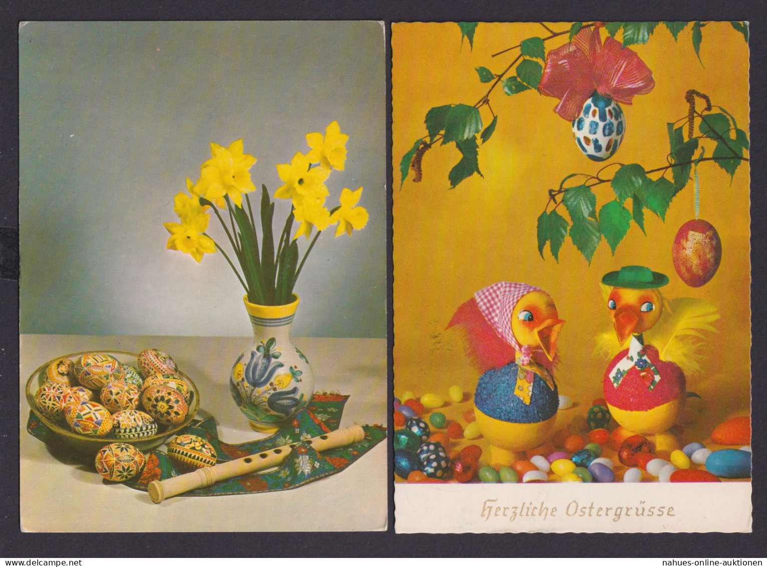 Ansichtskarte Ostern Grüße Sammlung 7 Karten Grußkarten - Ostern