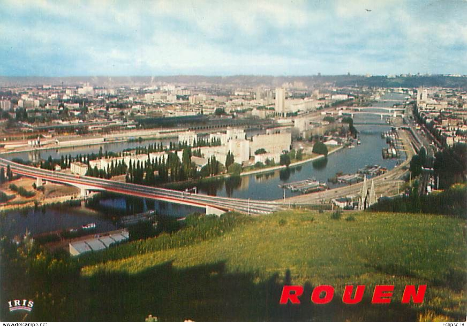 Rouen - Pont Mathilde Et La Rive Gauche  Y 255 - Rouen