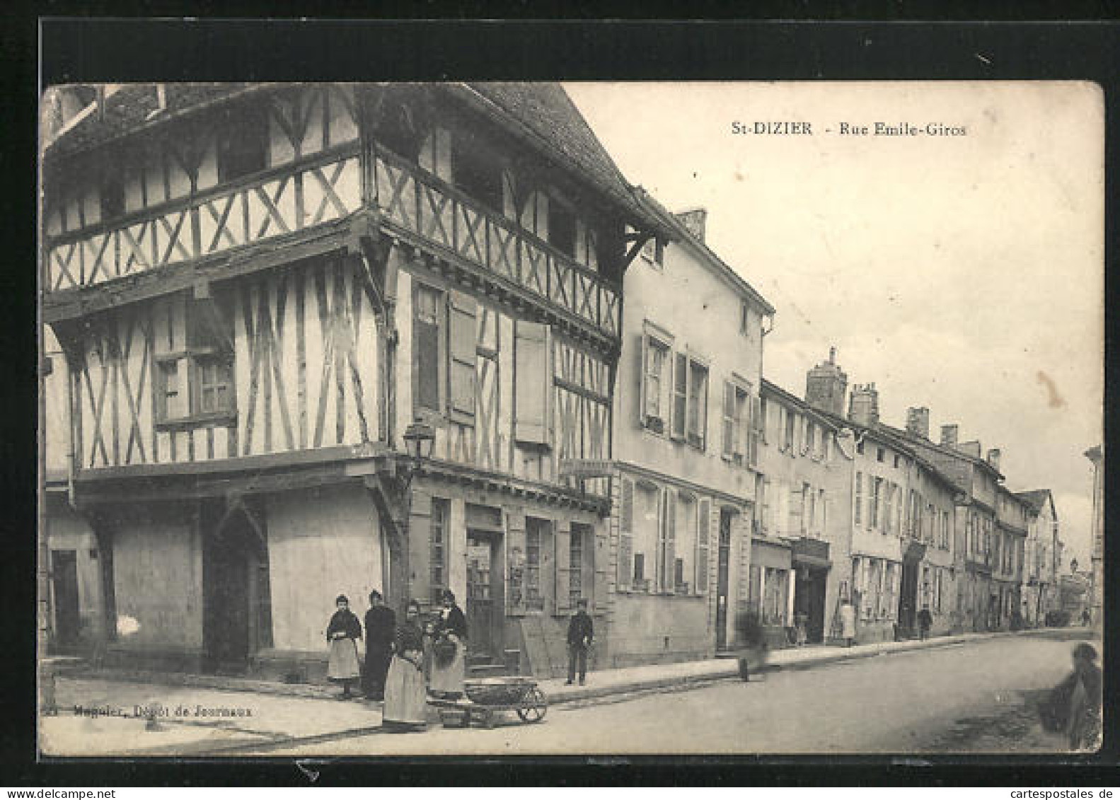 CPA Saint-Dizier, Rue Emile-Giros  - Saint Dizier