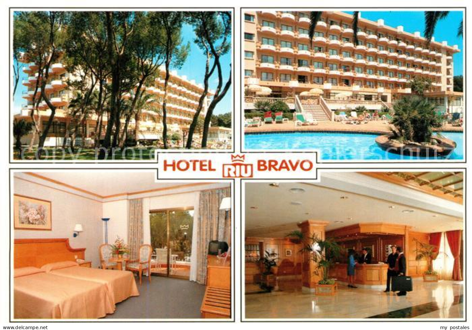 73054912 Playa De Palma Mallorca Hotel Riu Bravo Gaestezimer Foyer Schwimmbad  - Other & Unclassified