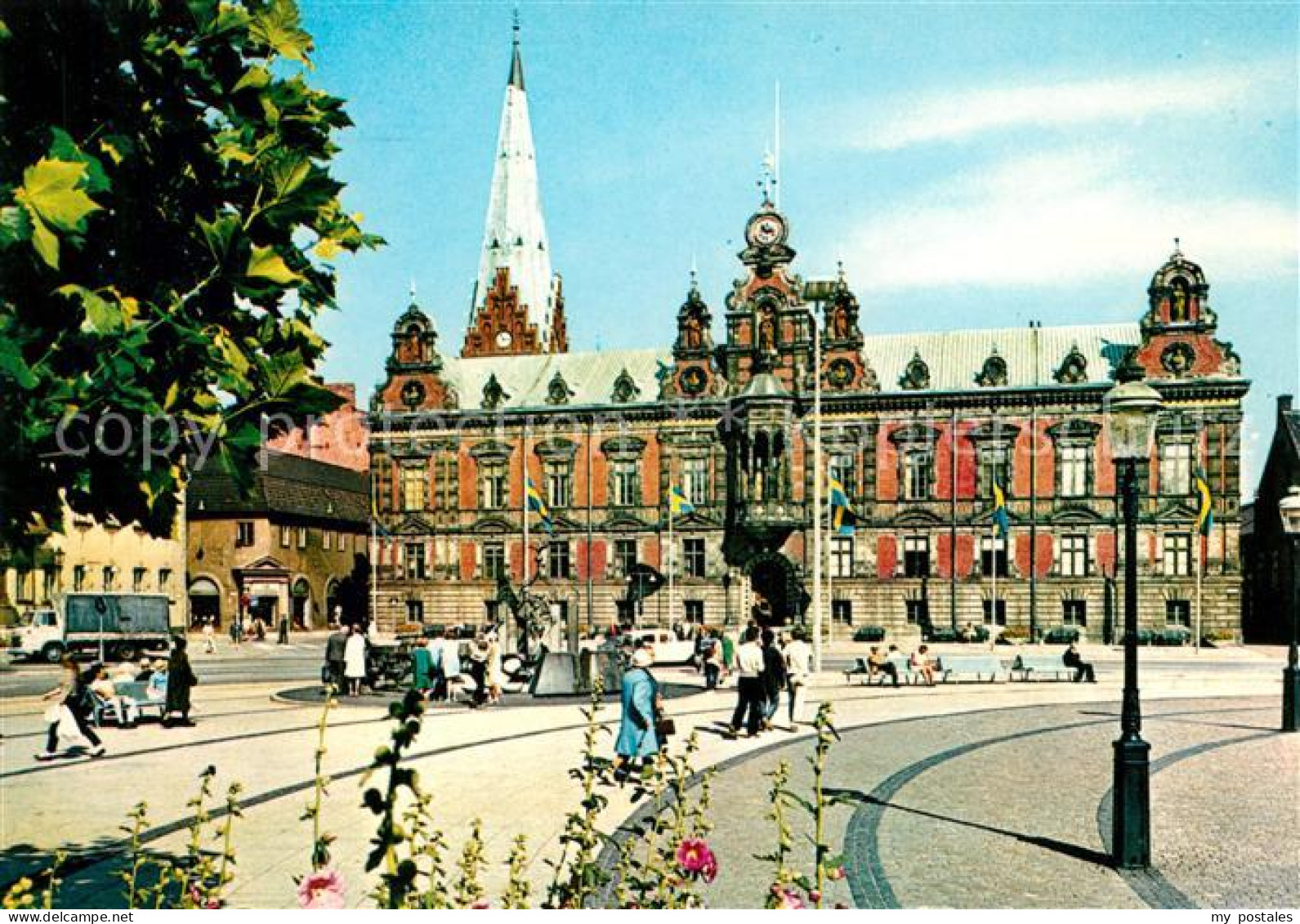 73053012 Malmoe Stortorget Rathaus Malmoe - Suède