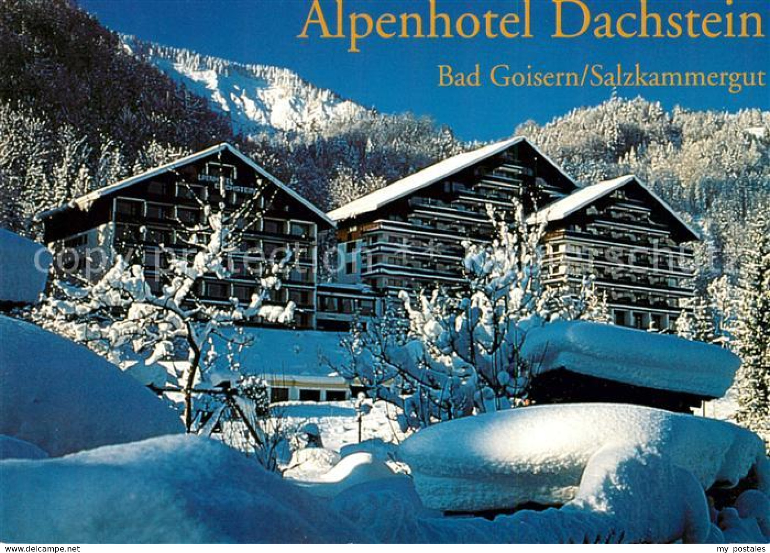 73049446 Bad Goisern Salzkammergut Alpenhotel Dachstein Winter Goisern - Altri & Non Classificati