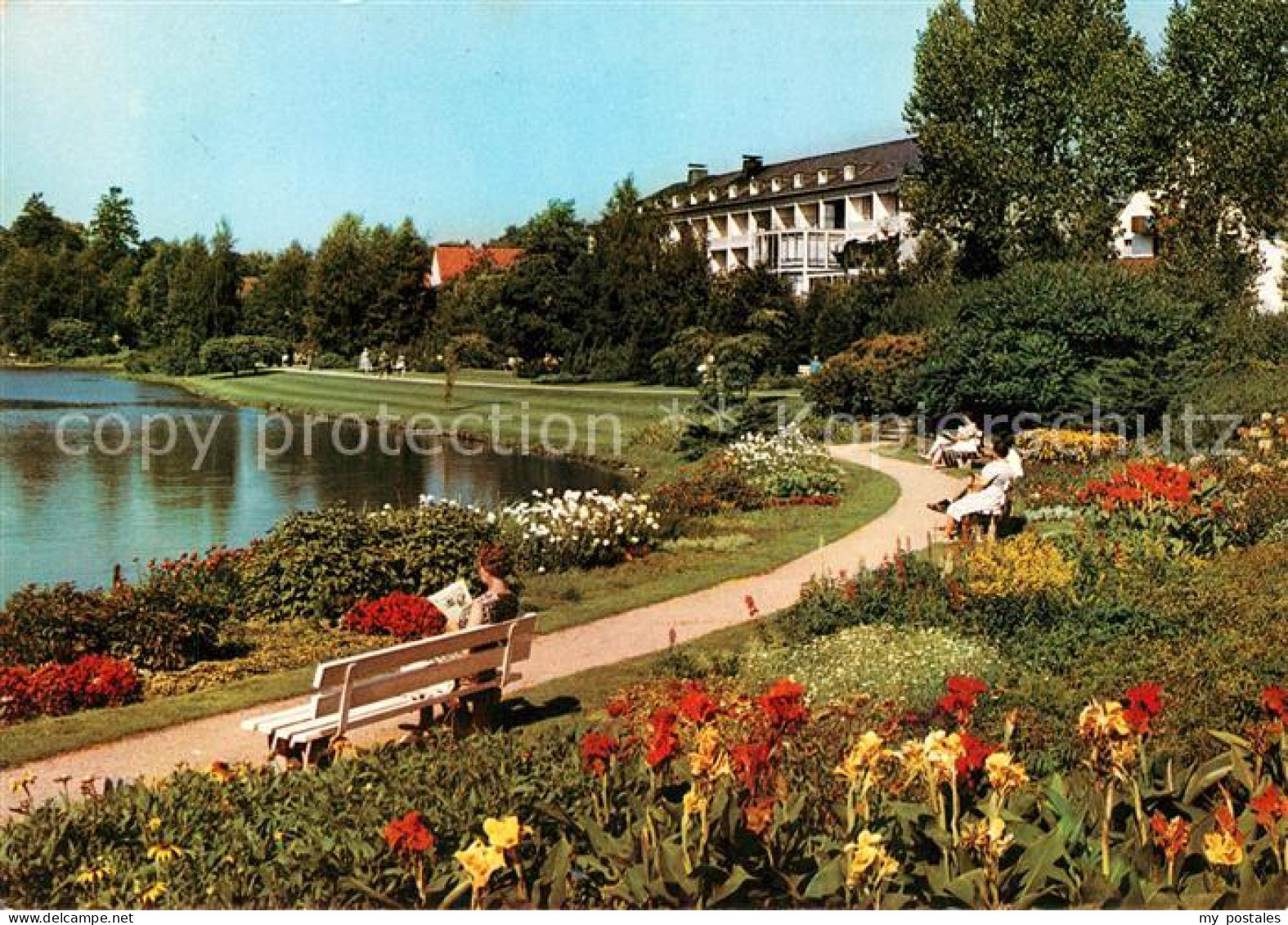 73048943 Bad Meinberg Kurparksee Rolandsanatorium Bad Meinberg - Bad Meinberg