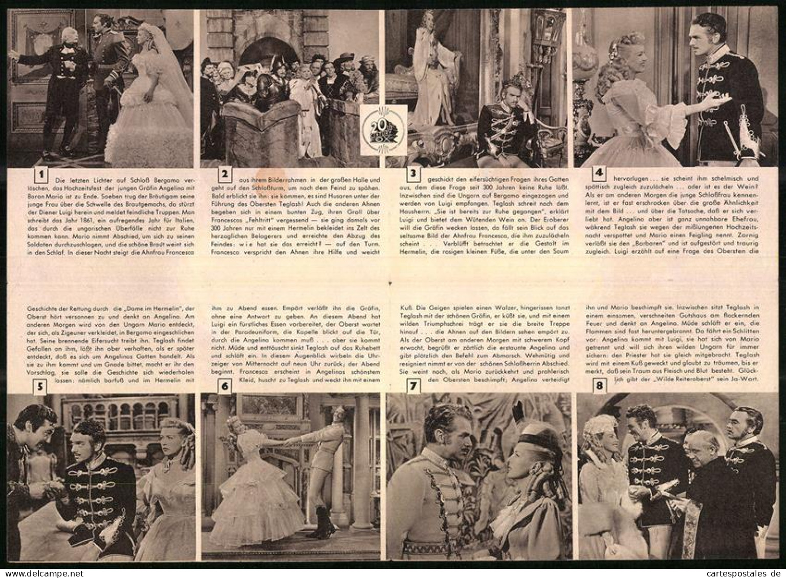 Filmprogramm IFB Nr. 819, Die Frau Im Hermelin, Betty Grable, Douglas Fairbanks Jr., Regie Ernst Lubitsch  - Magazines