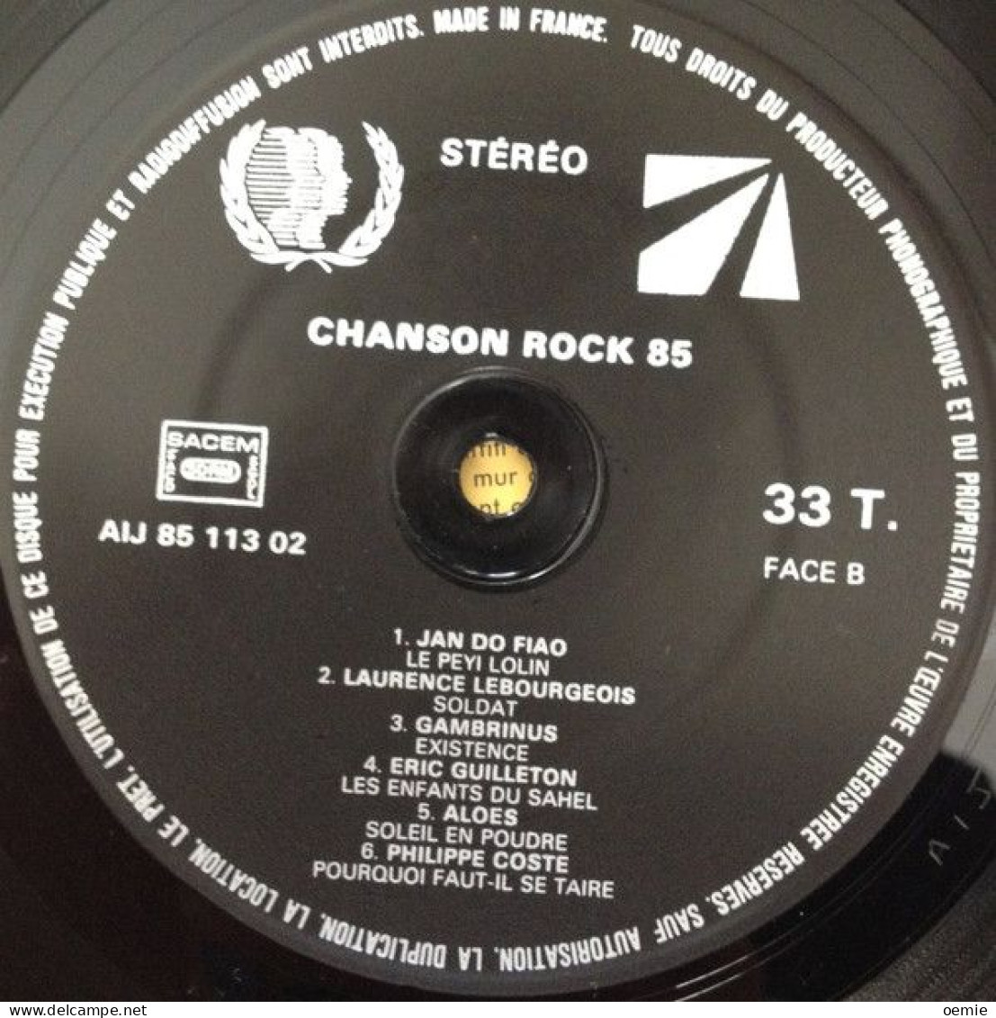CHANSON ROCK 85 - Rock