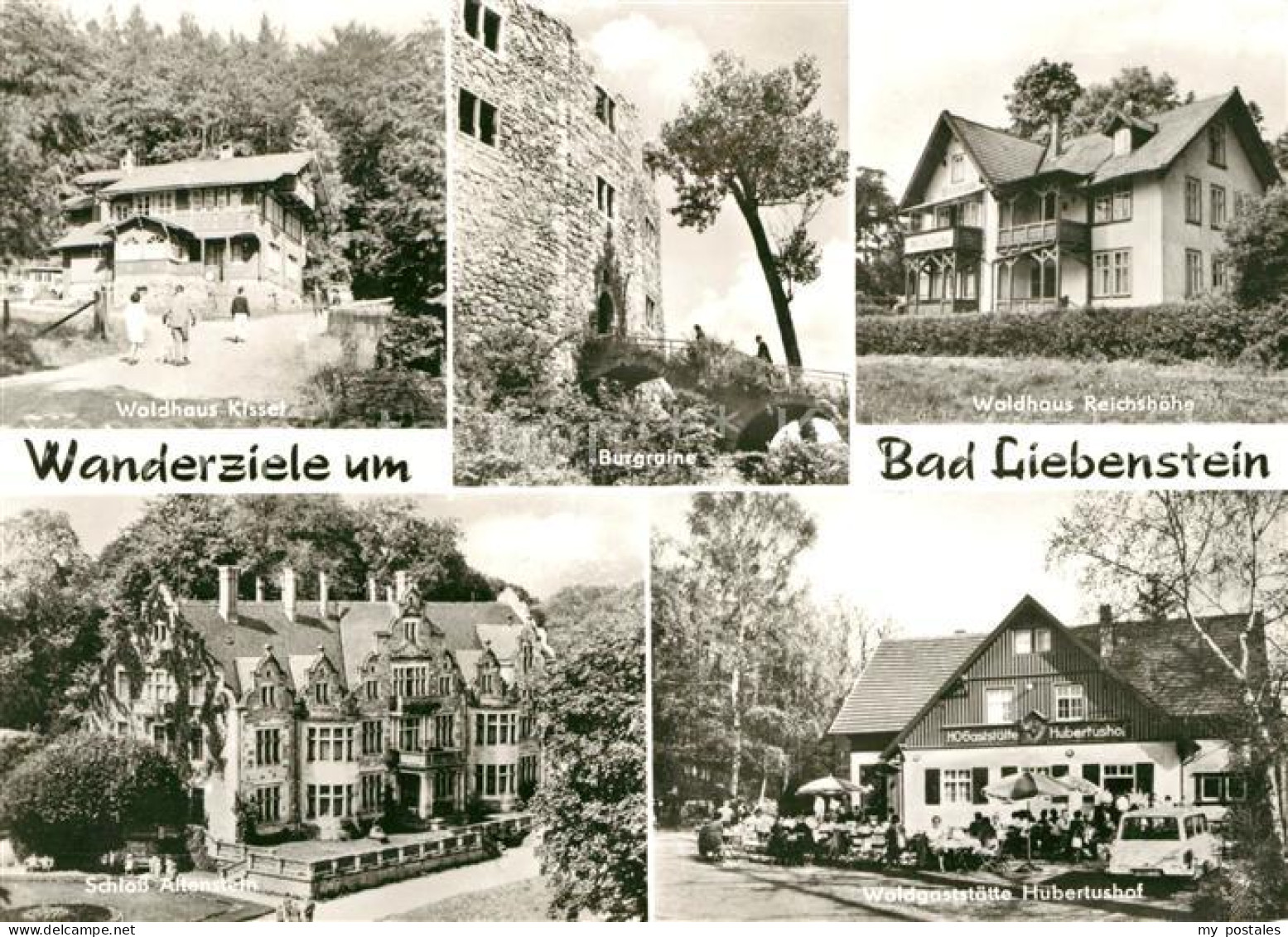 73045296 Bad Liebenstein Waldhaus Kissel Burgruine Waldhaus Reichshoehe Schloss  - Bad Liebenstein