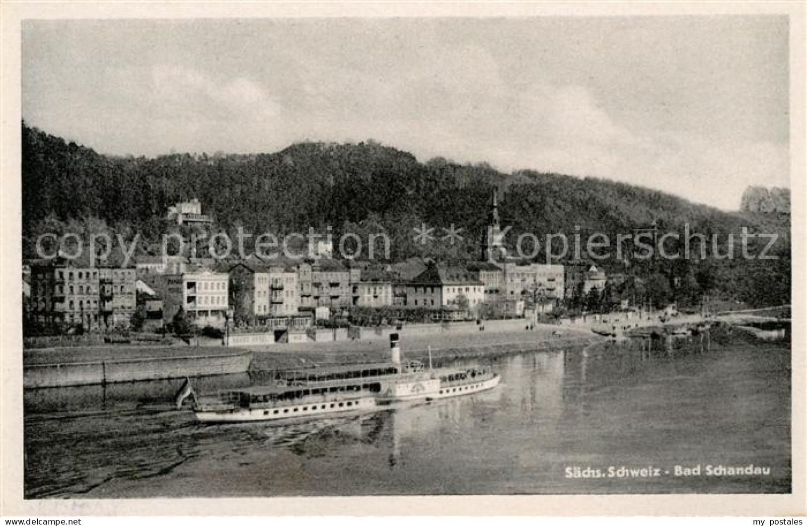 73045206 Bad Schandau Elbepartie Fahrgastschiff Bad Schandau - Bad Schandau