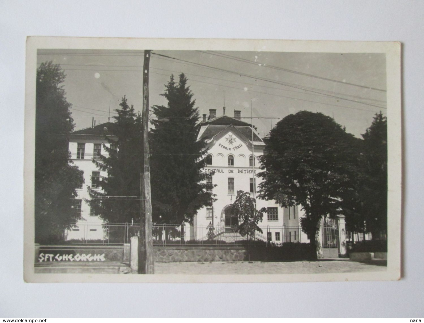 Romania-Sfântu Gheorghe:Centre De Formation Gardiens De Surveillance C.photo 1941/Watching Guard Training Center 1941 Pc - Roumanie