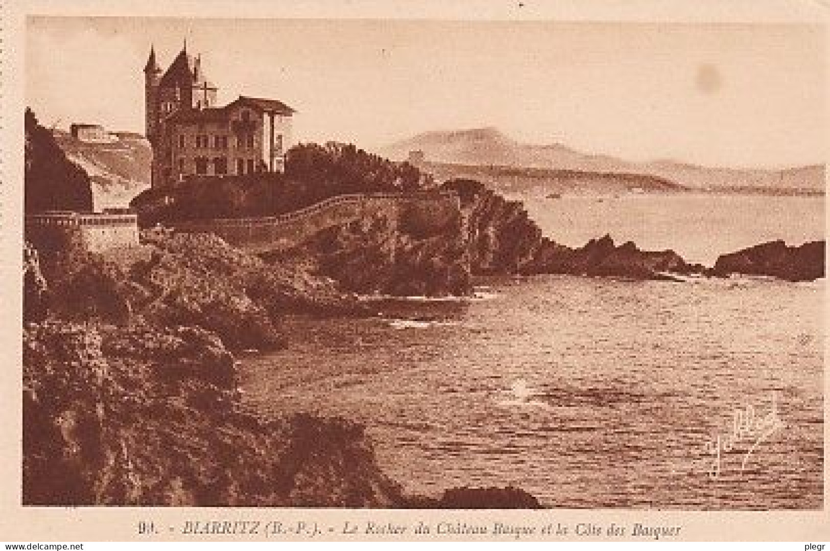 64122 01 66#0+19 - BIARRITZ * - LE ROCHER DU CHÂTEAU BASQUE ET LA CÔTE DES BASQUES - Biarritz