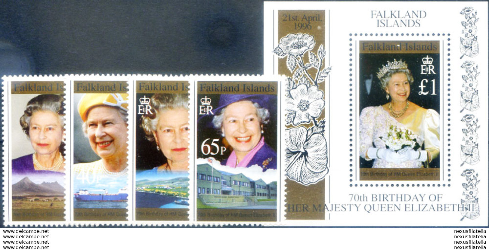 Famiglia Reale 1996. - Falkland Islands
