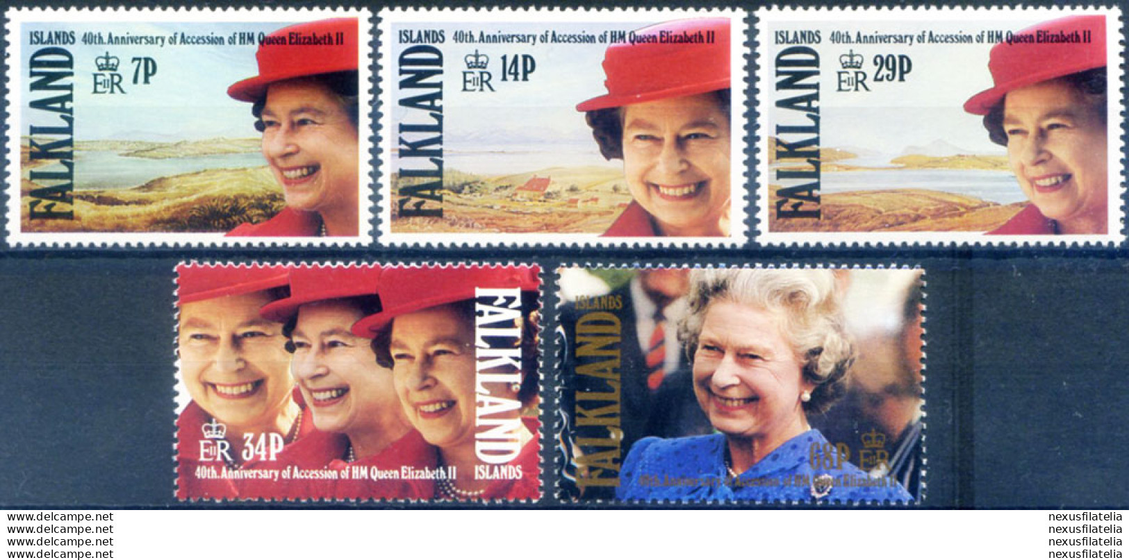 Famiglia Reale 1992. - Falkland Islands