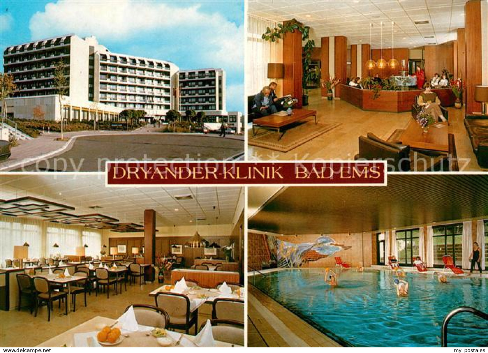 73042373 Bad Ems Dryander Klinik Cafe Restaurant Foyer Hallenbad Bad Ems - Bad Ems