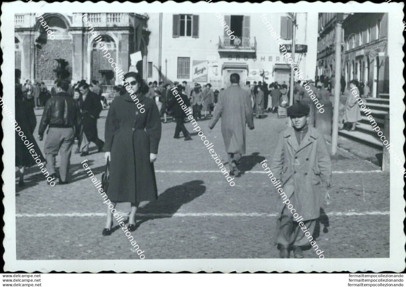 Az724 Foto Privata Carnevale Di Frascati 1954 Provincia Di Roma - Otros & Sin Clasificación