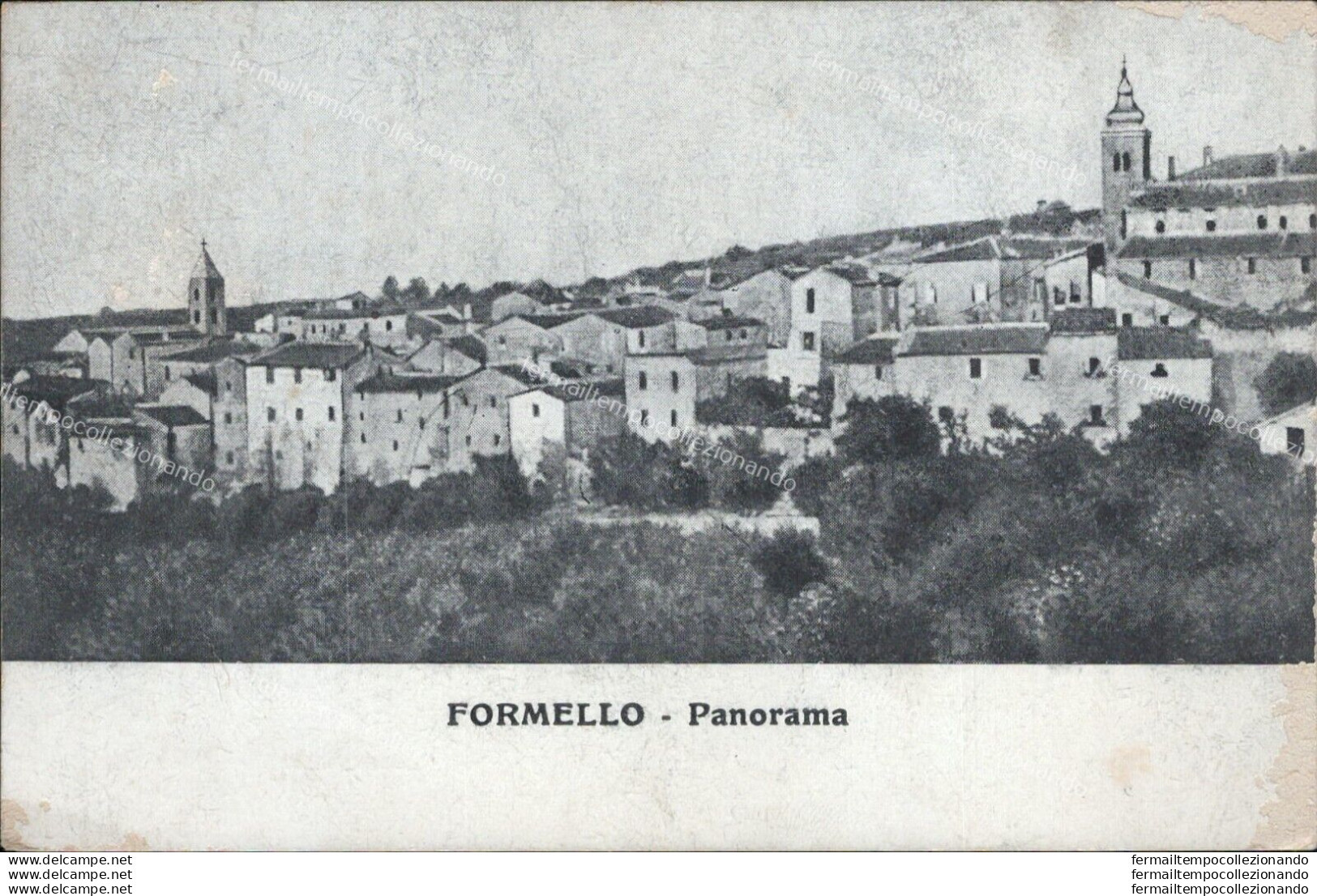 Ar349 Cartolina Formello Panorama 1941 Provincia Di Roma - Other & Unclassified