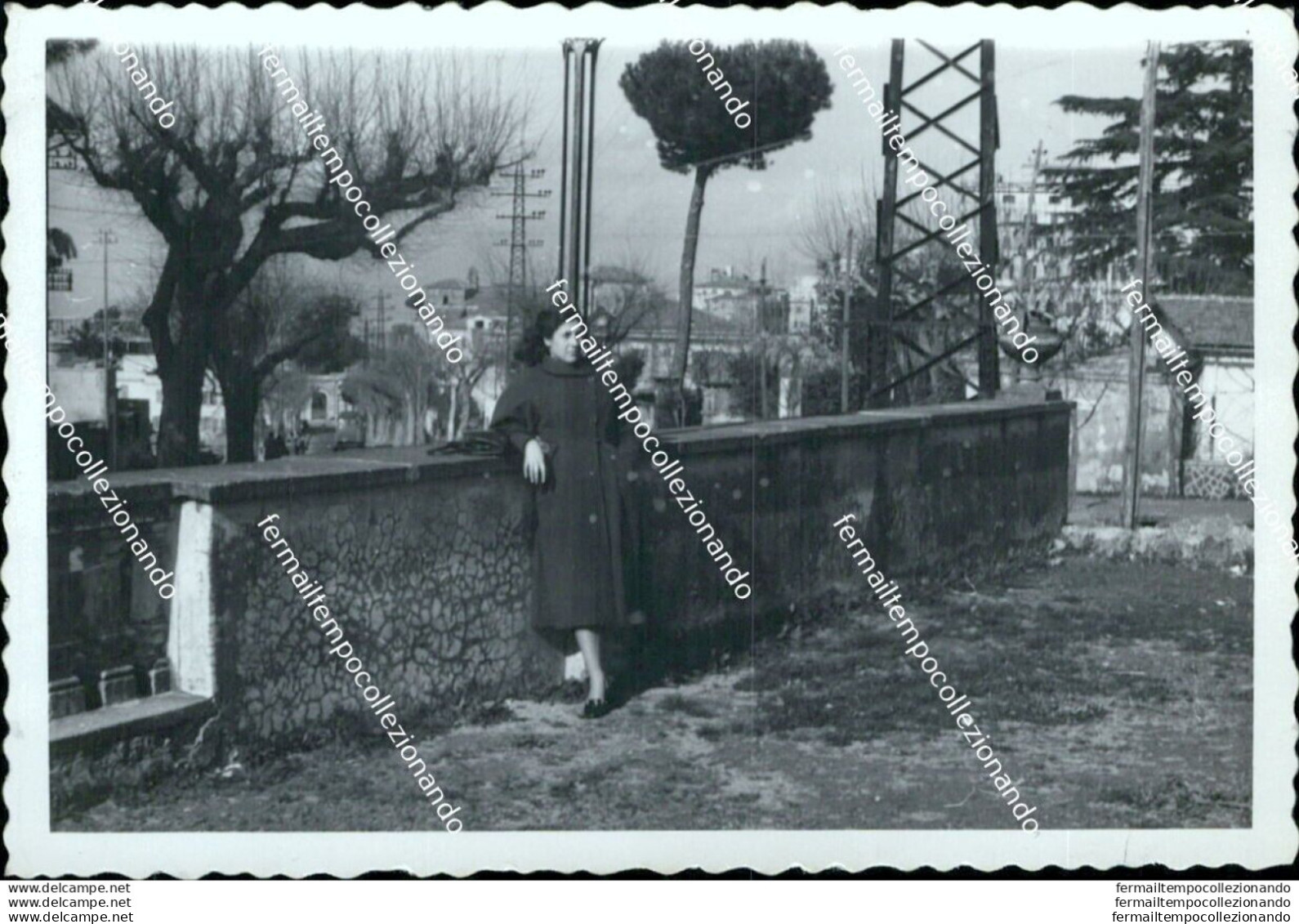 Az726 Foto Privata Carnevale Di Frascati 1954 Provincia Di Roma - Altri & Non Classificati