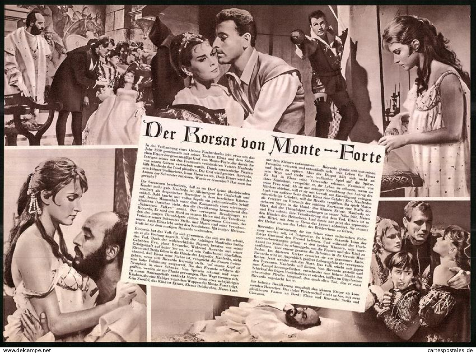 Filmprogramm DNF Nr. 4472, Der Korsar Von Monte-Forte, Gerard Landry, Mijanou Bardot, Regie: Sergio Grieco  - Zeitschriften