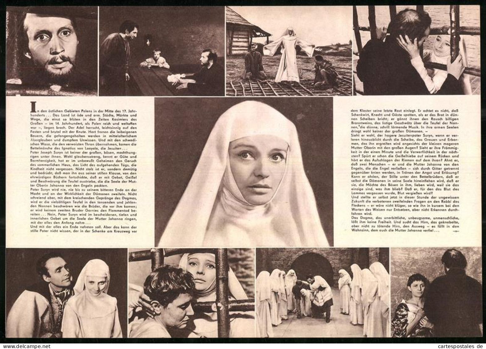 Filmprogramm PFP Nr. 33 /64, Mutter Johanna Von Den Engeln, Barbara Adolph, Gerry Wolf, Regie: Jerzy Kawalerowicz  - Magazines