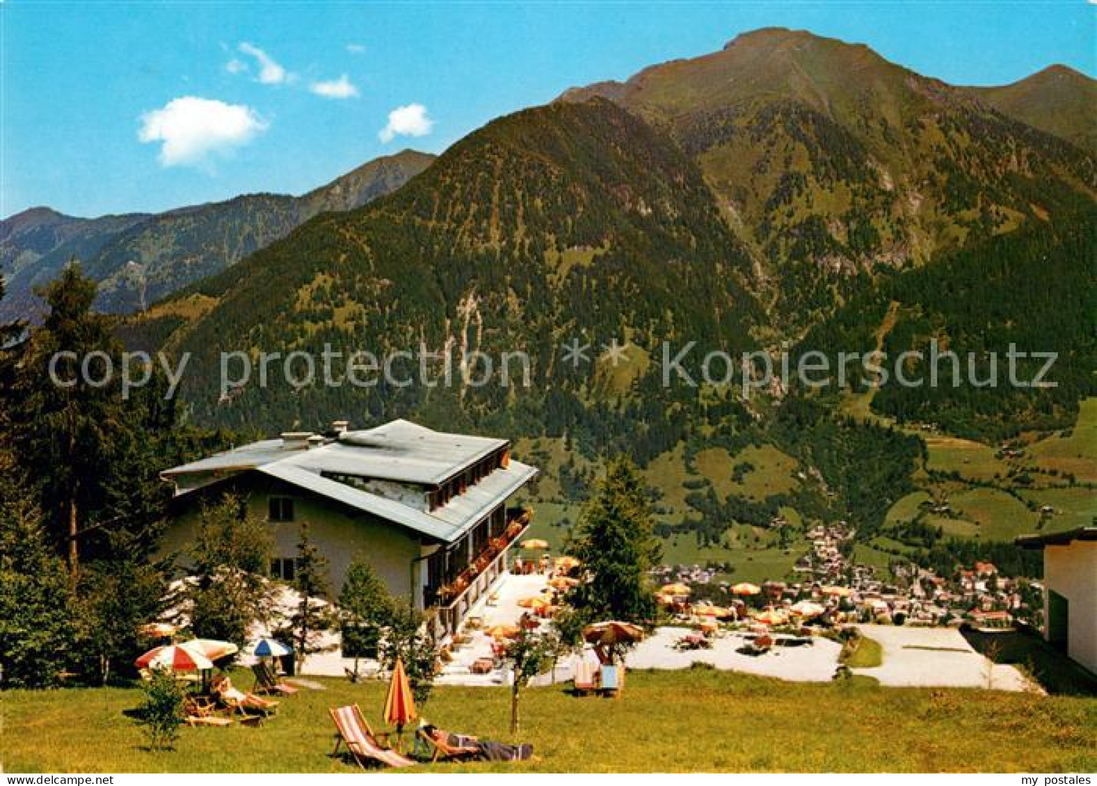 73040909 Bad Hofgastein Alpengasthof Kitzstein Alm Im Hintergrund Gramskarlspitz - Andere & Zonder Classificatie