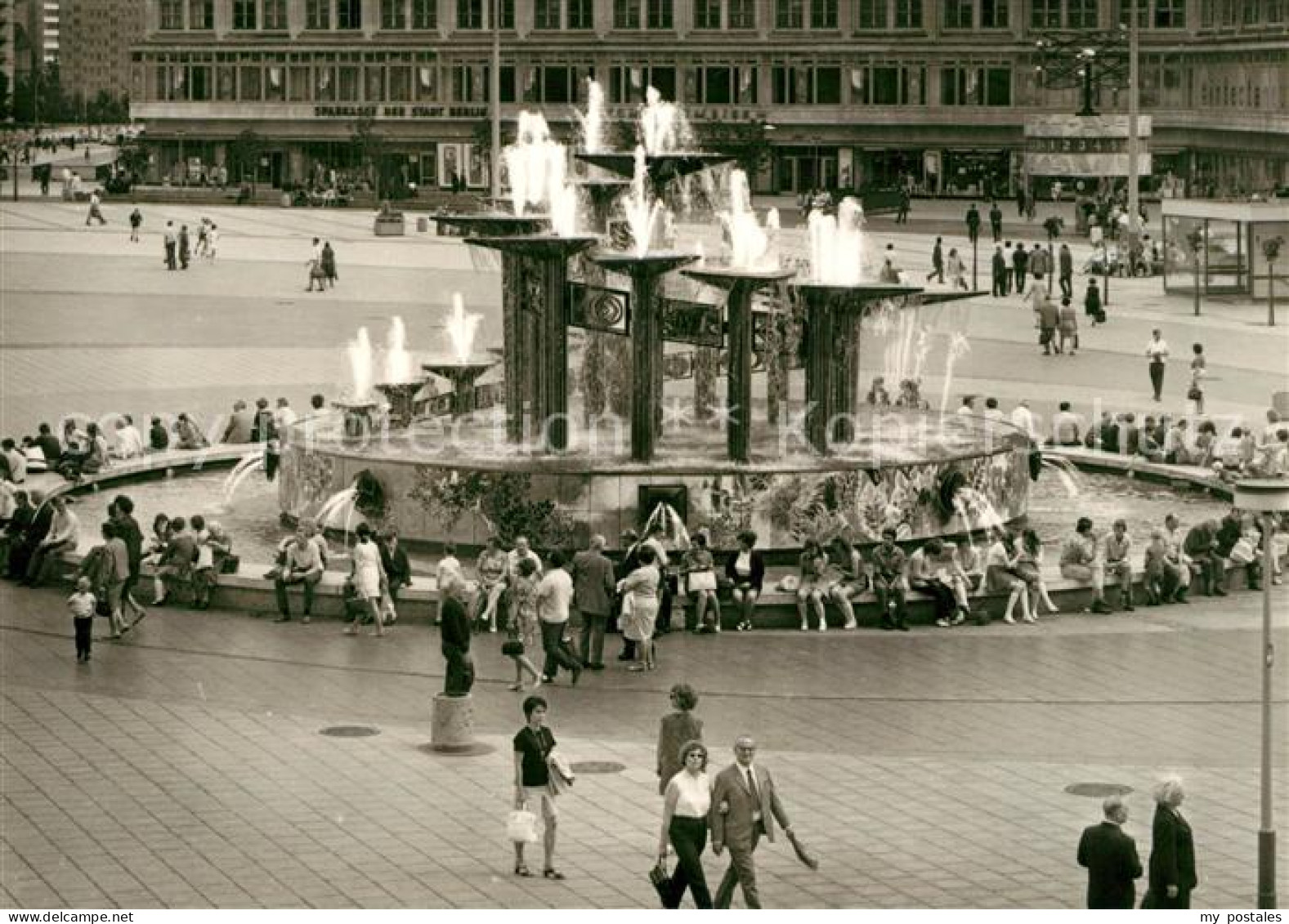 73038457 Berlin Brunnen Alexanderplatz Berlin - Sonstige & Ohne Zuordnung