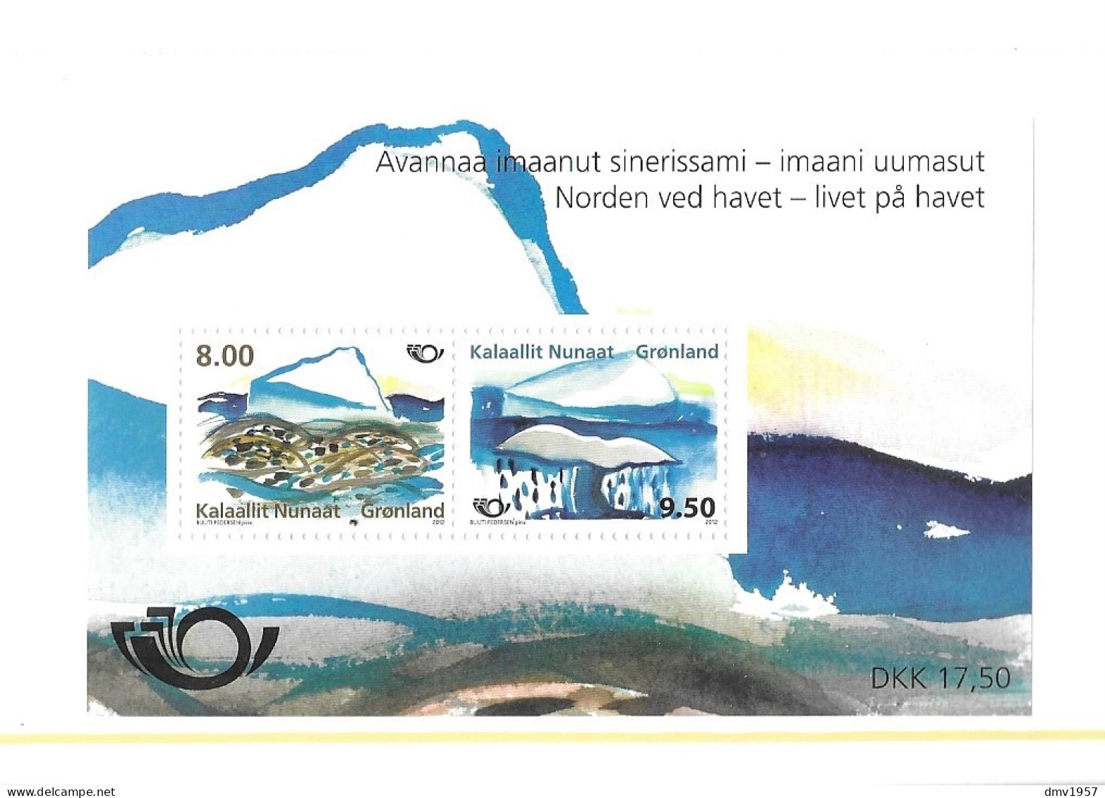 Greenland 2012 MNH Life At The Coast. North By The Sea MS 673 - Ungebraucht