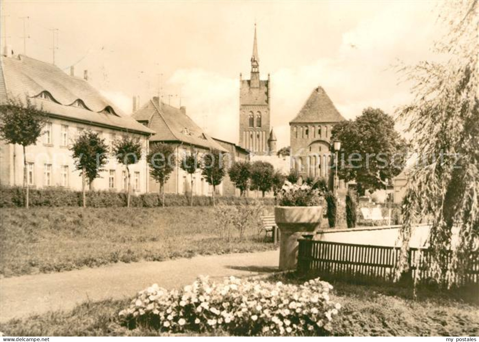 73038348 Usedom Anklamer Tor Marienkirche Usedom - Usedom